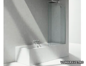 FB - Tempered glass bathtub wall panel _ VISMARAVETRO