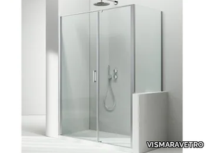 LINEA L2+LP - Tempered glass shower cabin _ VISMARAVETRO