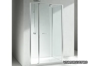 REPLAY RM+RG - Corner custom tempered glass shower cabin _ VISMARAVETRO