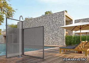 UNICA - Aluminium outdoor shower _ VISMARAVETRO