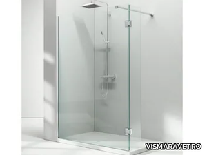 SK-IN SK+SY - Corner custom crystal Walk in shower _ VISMARAVETRO