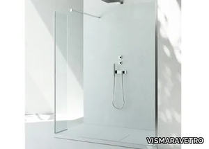 SK-IN SK+SZ - Corner custom crystal Walk in shower _ VISMARAVETRO