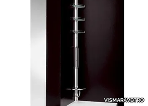 AMICO - Wall-mounted corner aluminium shower column _ VISMARAVETRO