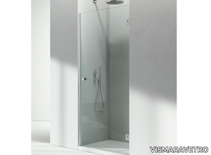 SERIE F HN - Niche crystal shower cabin with hinged door _ VISMARAVETRO