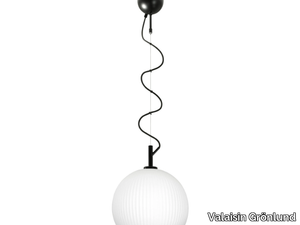 BLOOM ROUND - Glass pendant lamp _ Valaisin Grönlund
