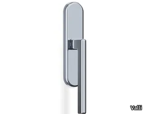 H1044 OBERON - Metal window handle on back plate _ Valli