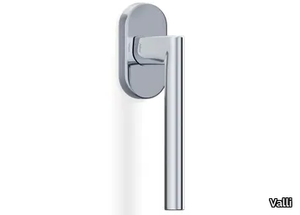 H1046 T NAIS - Brass window handle on rose _ Valli