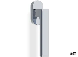 H1056 T QUADRA - Metal window handle on rose _ Valli