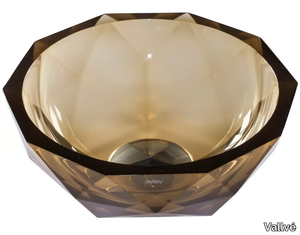 GLAM - Countertop round resin washbasin _ Vallvé