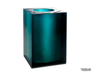 GLOSS - Resin bathroom waste bin _ Vallvé