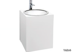 GLOSS - Wall-mounted resin handrinse basin _ Vallvé