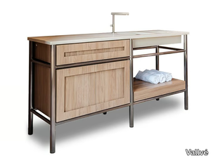 MINERAL - Floor-standing vanity unit with drawers _ Vallvé