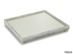 SLIM MEDIUM - Square resin tray _ Vallvé