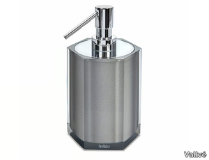 PLATINUM HEXA - Resin Bathroom soap dispenser _ Vallvé