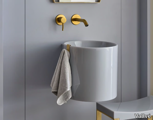 VEXO - Wall-mounted resin handrinse basin _ Vallvé