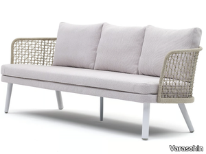 EMMA - 3 seater synthetic fibre garden sofa _ Varaschin