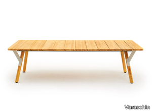 LINK LOW - Rectangular garden table _ Varaschin