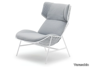 SUMMER SET - Fabric outdoor wingchair with headrest _ Varaschin