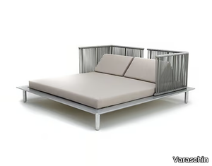 SUNMOON DAYBED - Acrylic and aluminium garden bed _ Varaschin