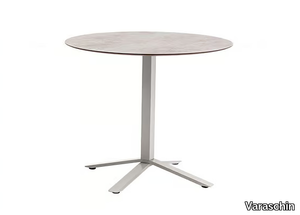 BLADE LOW - Powder coated steel table base with 4-spoke base _ Varaschin