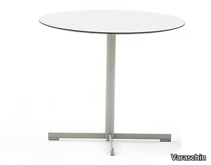 SUMMERSET LOW - Powder coated steel table base with 4-spoke base _ Varaschin