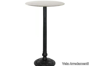 BAFIO-43-FF - Round cast iron contract table _ Vela Arredamenti