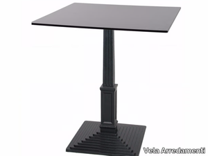 BAGRA-Q - Cast iron contract table _ Vela Arredamenti