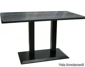 ISOLA-84-2 - Cast iron table base _ Vela Arredamenti