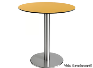 SLIM 40 – 45 – 60 - Round iron contract table _ Vela Arredamenti