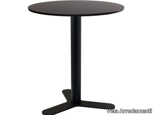 PETALI-3 - Round metal table _ Vela Arredamenti