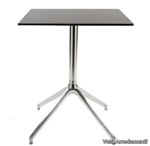 EIFFEL 4 - Square table with 4-star base _ Vela Arredamenti