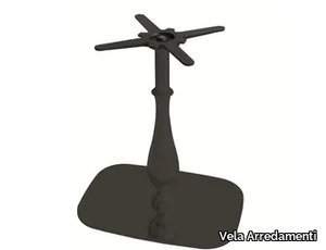 ROUNDED-LIB - Aluminium table base _ Vela Arredamenti