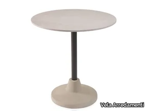 OMBRE CONCRETE - Round cement table _ Vela Arredamenti
