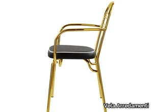 CAIPIROSKA-SOFT - Upholstered chair with armrests _ Vela Arredamenti