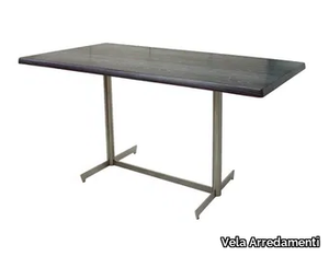CLIF-6-X - Rectangular stainless steel table _ Vela Arredamenti