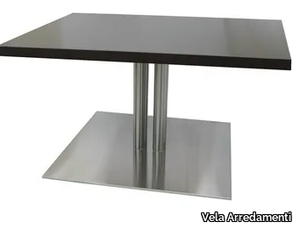 SLIM-96-4-T-X - Square stainless steel table _ Vela Arredamenti