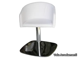 NIKE - Eco-leather easy chair with armrests _ Vela Arredamenti