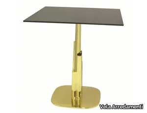 DUBAI-RONDO - Steel contract table _ Vela Arredamenti