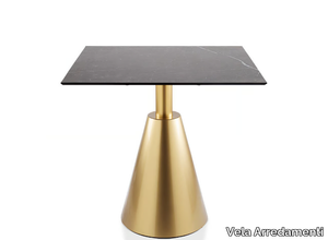 JAR-PLUS - Steel table _ Vela Arredamenti