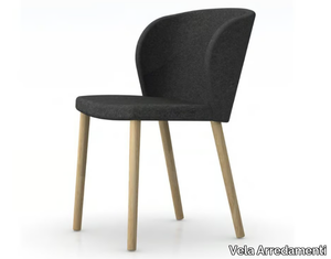 NOA - Upholstered fabric chair _ Vela Arredamenti