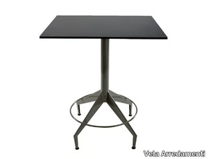 SHUTTLE - Square HPL table _ Vela Arredamenti