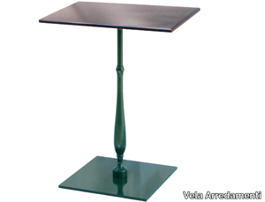 COLOR-LIB-44 - Square cast iron table _ Vela Arredamenti