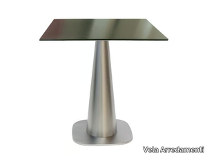 RONDOCONO-43-X - Stainless steel table _ Vela Arredamenti