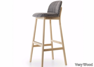 ZANTILAM 06 - High stool with footrest _ Very Wood