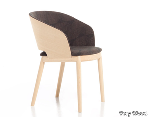 ODEON 02 - Easy chair with armrests _ Very Wood