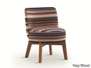 ROND 01 L/H - Upholstered fabric chair _ Very Wood