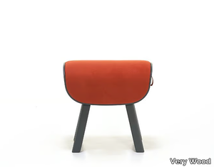 RODEO 09MS - Upholstered fabric stool _ Very Wood