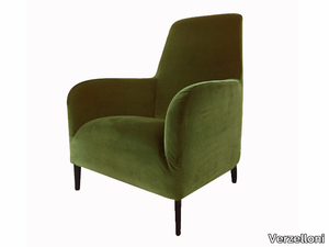 DIVANITAS - Fabric armchair with removable cover high-back _ Verzelloni