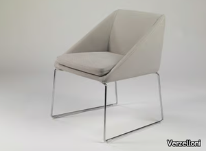 KELLY - Fabric chair with removable cover _ Verzelloni