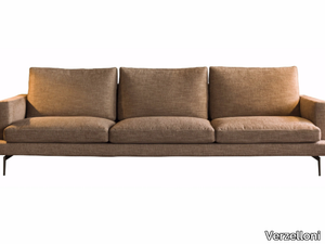 LARSEN - Sectional fabric sofa with removable cover _ Verzelloni